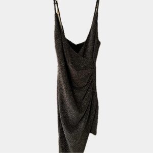 Forever 21 Black Asymmetrical Dress
